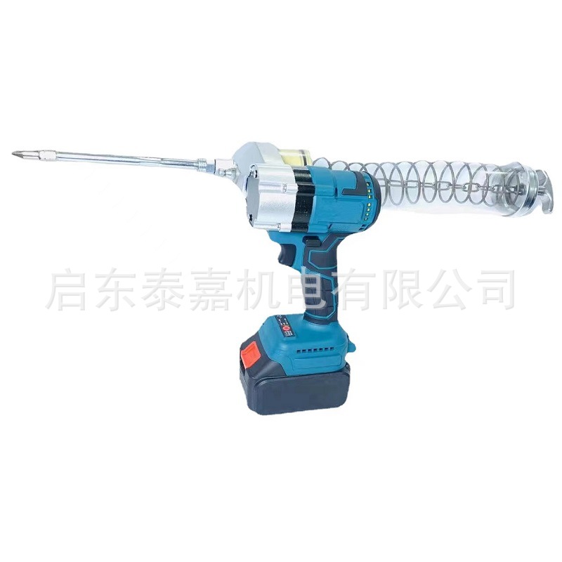 牧田插口锂电高压全自动黄油枪无线充电式打油枪快速出油