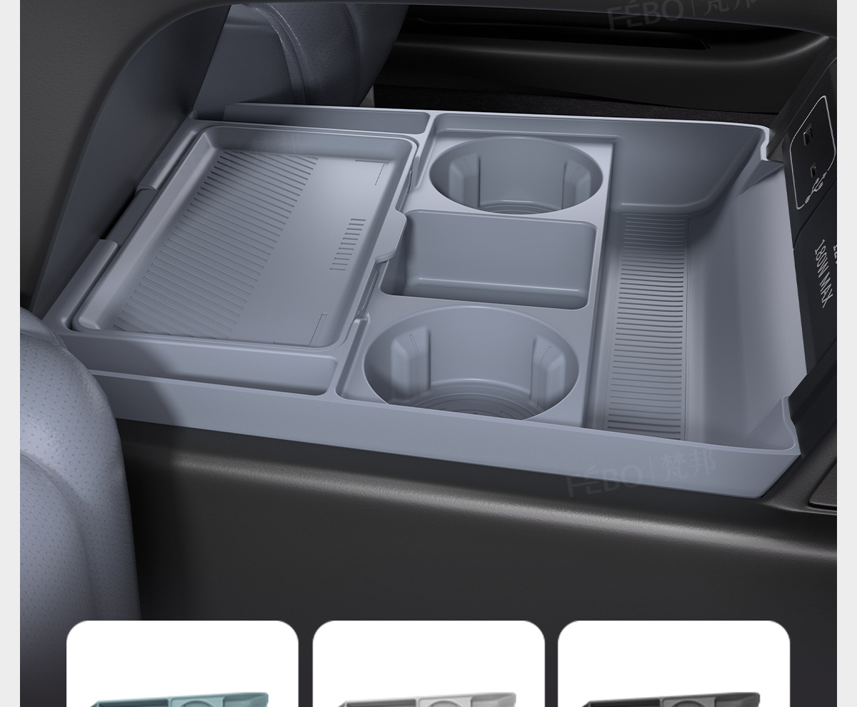 Xpeng G6 Smart Driving Edition Central Console Storage Box Organizer, Dedicated Car Interior Accessories Modification
