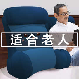 床头床上软包大靠背老年人卧床神器沙发新款瘫痪2024护腰靠垫靠枕