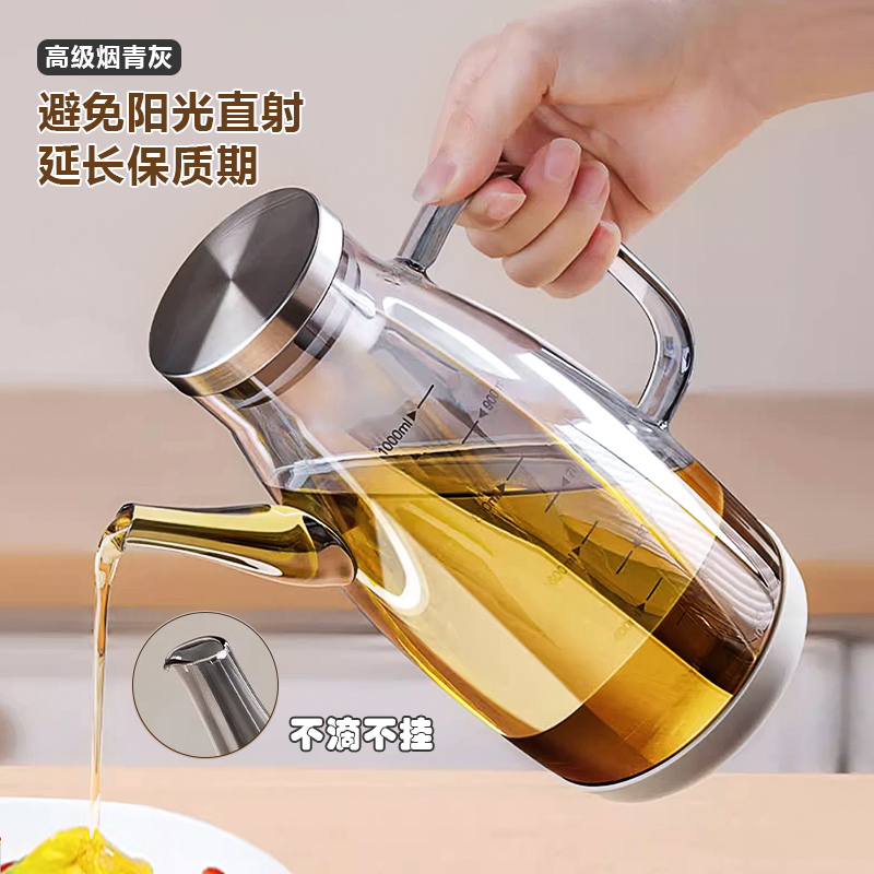 高硼硅玻璃油壶产品展示图