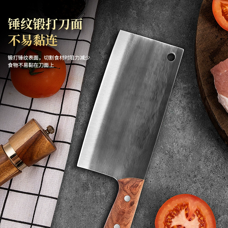 Кованый кухонный нож для дома, острый рубящий и режущий тесак, специальный ручной кованый кухонный нож, партия от производителя Янцзян