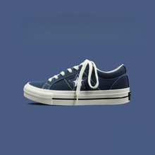 onestar星星鞋子小众设计2025新款原创情侣款低帮帆布鞋男女板鞋