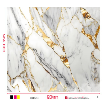 Papel pintado a prueba de humedad autoadhesivo impermeable a prueba de agua a prueba de aceite placa de aluminio y plástico decoración de pared imitación de azulejos de mármol pegatinas cocina y baño