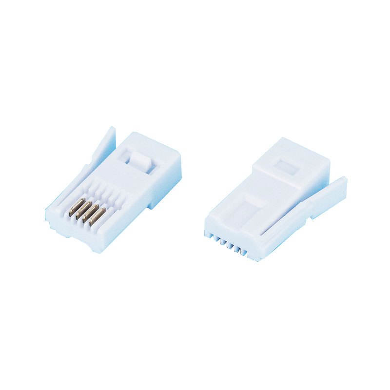 XD-UK-201 6P4C ӢʽUKͷ6P4C�绰ˮ��ͷ ��ͭͨѶˮ��ͷ ����