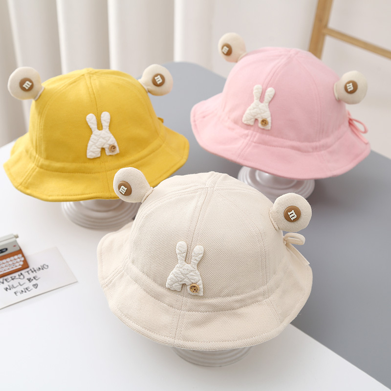 Sombreros para bebés de verano delgados mallas transpirables bebés pescadores sombreros para niños sombreros de sol para niñas sombreros de sol