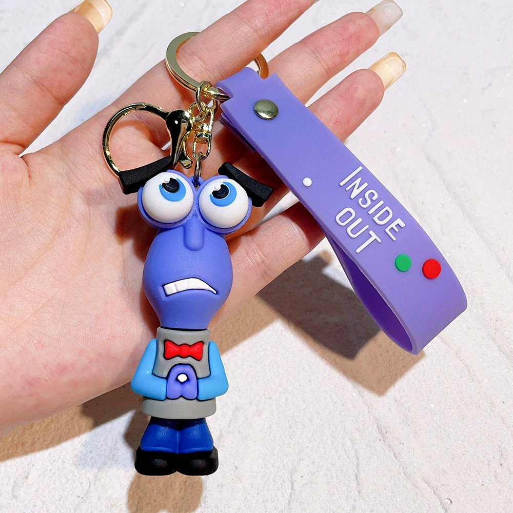2024 Movie Brand Agent Team Key Buckle Cute Dr. Emipbier's worrying key chain Men and women hanging decoration