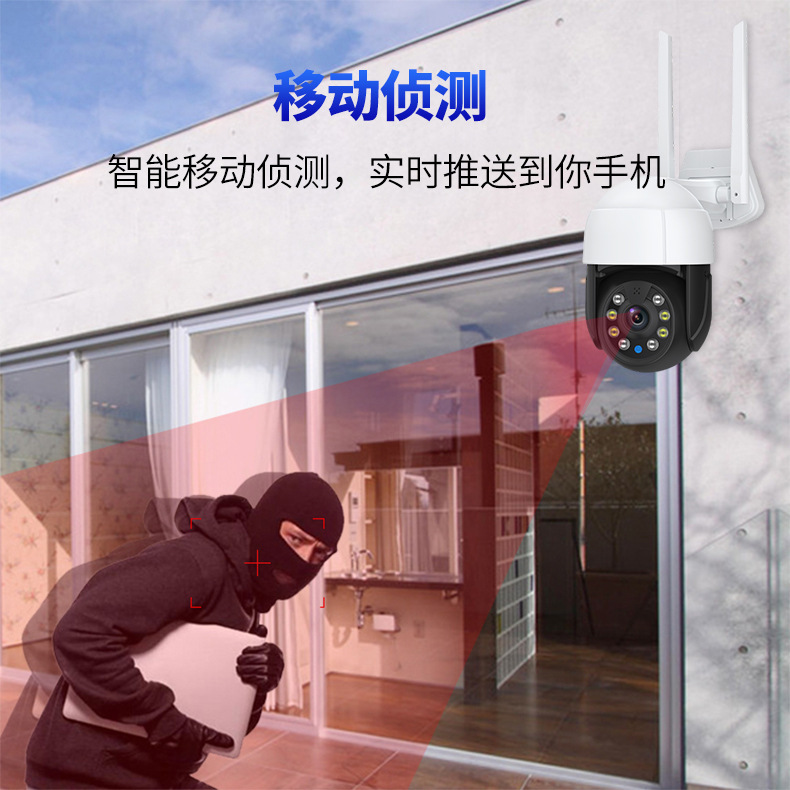 Inteligente graffiti Cámara tuya inalámbrico HD hogar interior y exterior monitoreo 360 grados WiFi graffiti Cámara