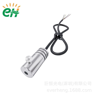 定制RGBLED灯头聚光灯珠4线3V铝头塑料头导光条专用
