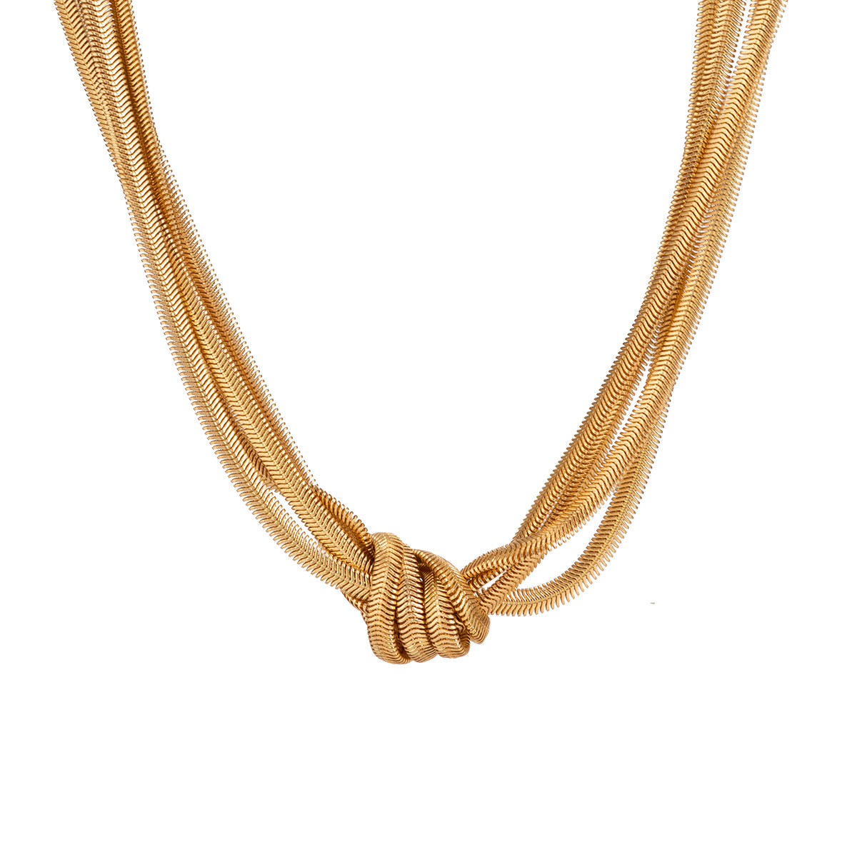 Fashion Geometric Iron Plating Womenu0027S Necklace 1 Piece