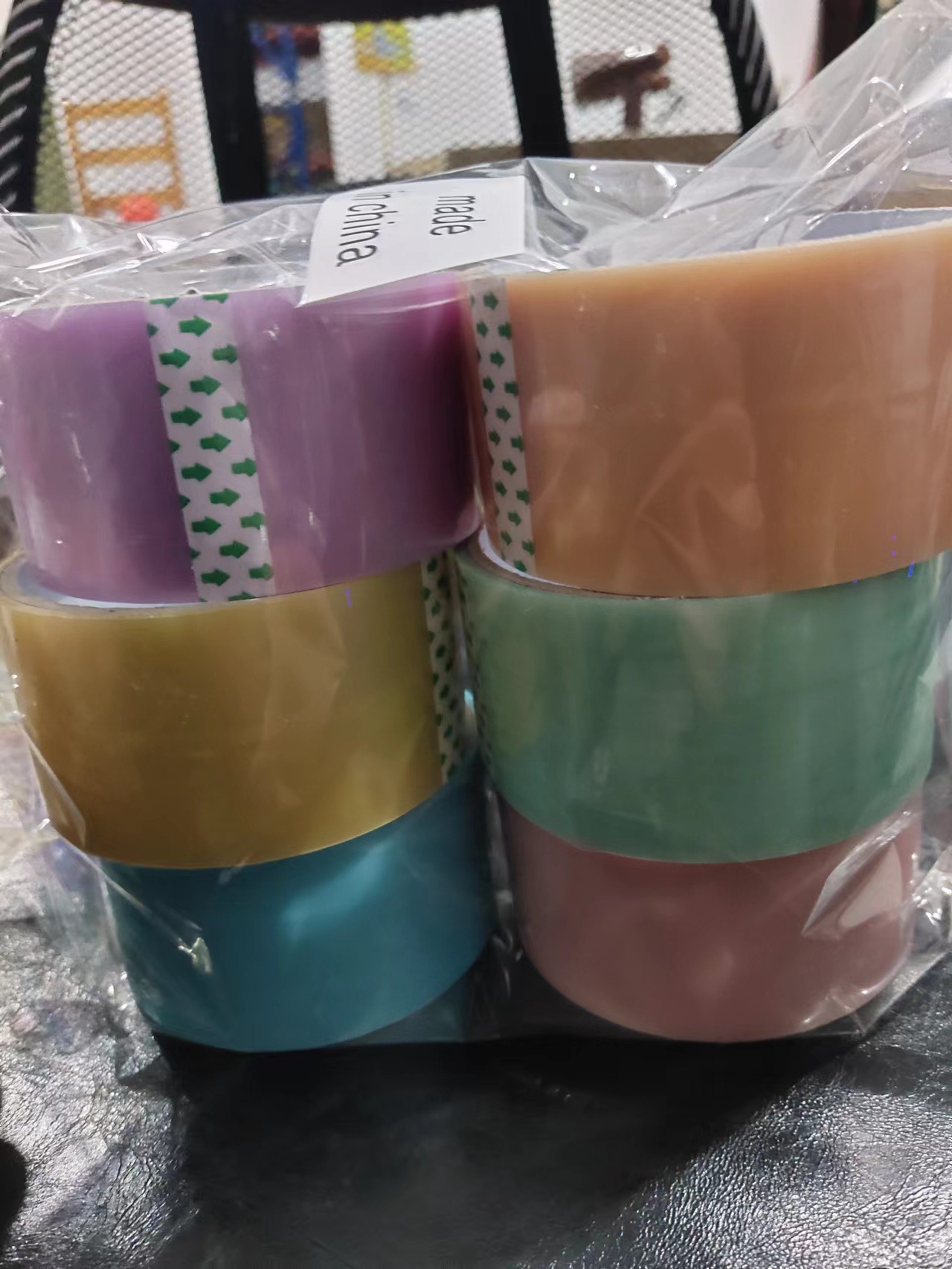 Bola de agua cinta de color especial cinta adhesiva de la bola estudiante descompresión diang bebé película pegajosa bola rollo grande