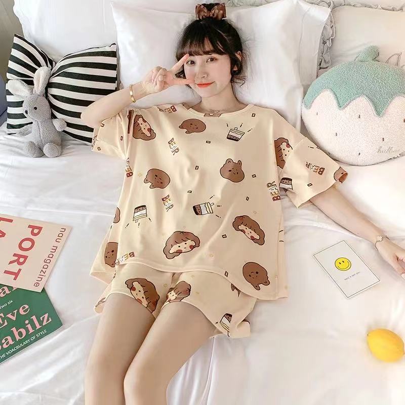 Conjunto de Dos Piezas de Verano 2025 para Mujer, Estilo Nuevo, Manga Corta, Pantalones Cortos, Delgado, para Estudiantes, Primavera y Verano, Ropa Informal a la Moda image 40
