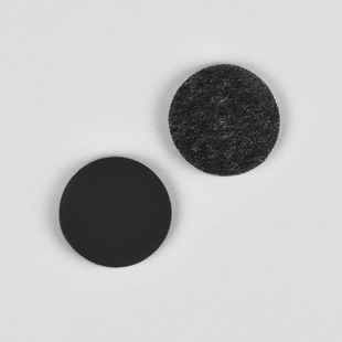 Customized Black Round Silicone Pad, Single-Sided Adhesive, Wear-Resistant Silicone Foot Pad, Non-Slip Silicone Gasket, Quick Proofing