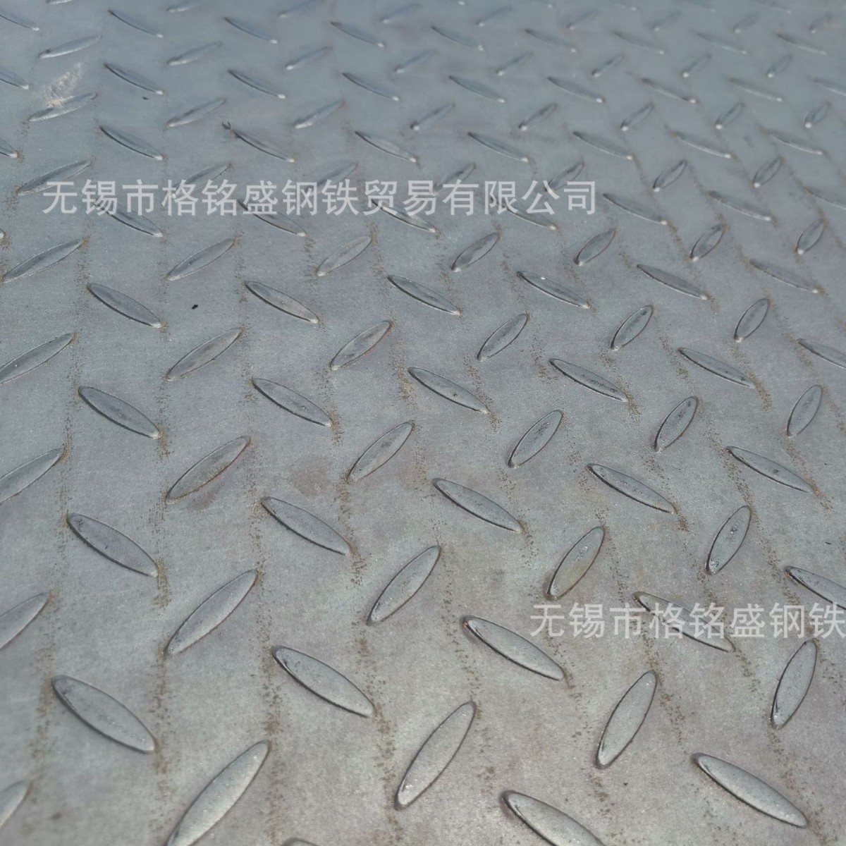 钢板Q235 6mm 花纹钢板 Q235 4mm 5厚花纹板 黑材 Q235B 花纹钢板