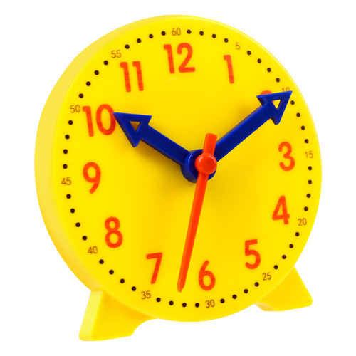 Clock model children's Montessori mathematics clock cognitive teaching aids learning aids for primary school students in first grade to learn to know time