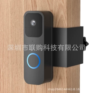 亚马逊跨境新品Bink户外门铃支架免打孔防盗固定门夹金属支架