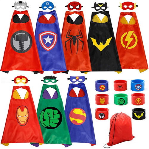 Supply of hero children's male Halloween cape cape Captain America Superman cape performance props