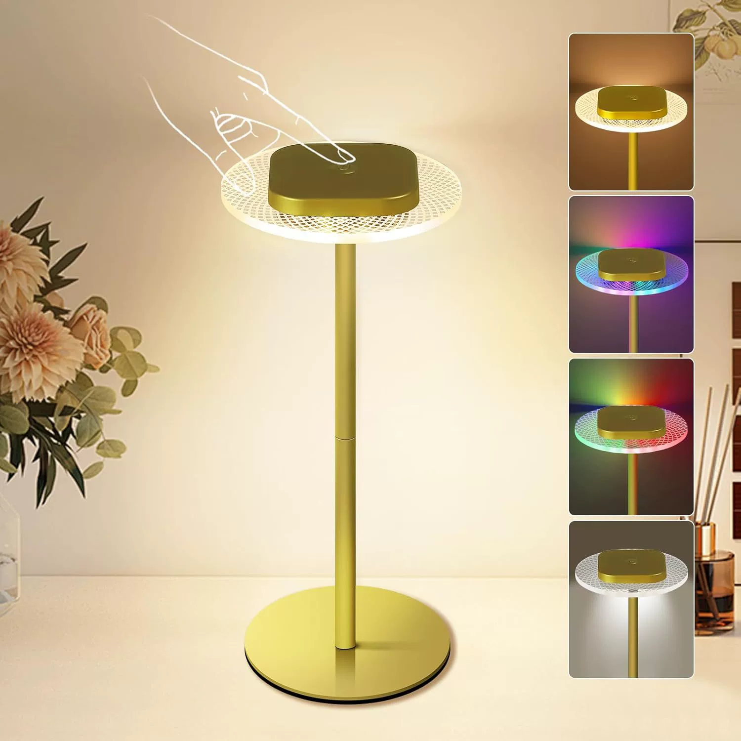 Трансграничный спот креативный подарок спальня с атмосферой светильника декоративная настольная лампа прикроватная передняя зарядная ночная лампа