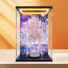 Pinku Fendai 22 Phoenix Crown ピンクのフェニックス クラウン組み立てモデル リターン ライト防塵収納ボックスに適しています。