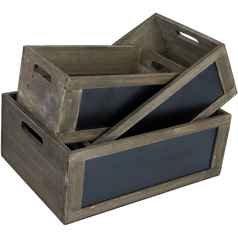 나무 수납틀, 식료품 수납바구니, 원목 디스트레스드 유럽 및 미국 맥주바구니, 과일 및 야채 3종 세트 맞춤 제작