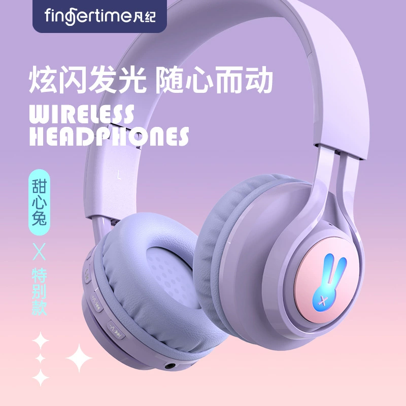 Детские Bluetooth-наушники BT06C+, беспроводные наушники-гарнитура в виде повязки, детский режим, воспроизведение через TF-карту