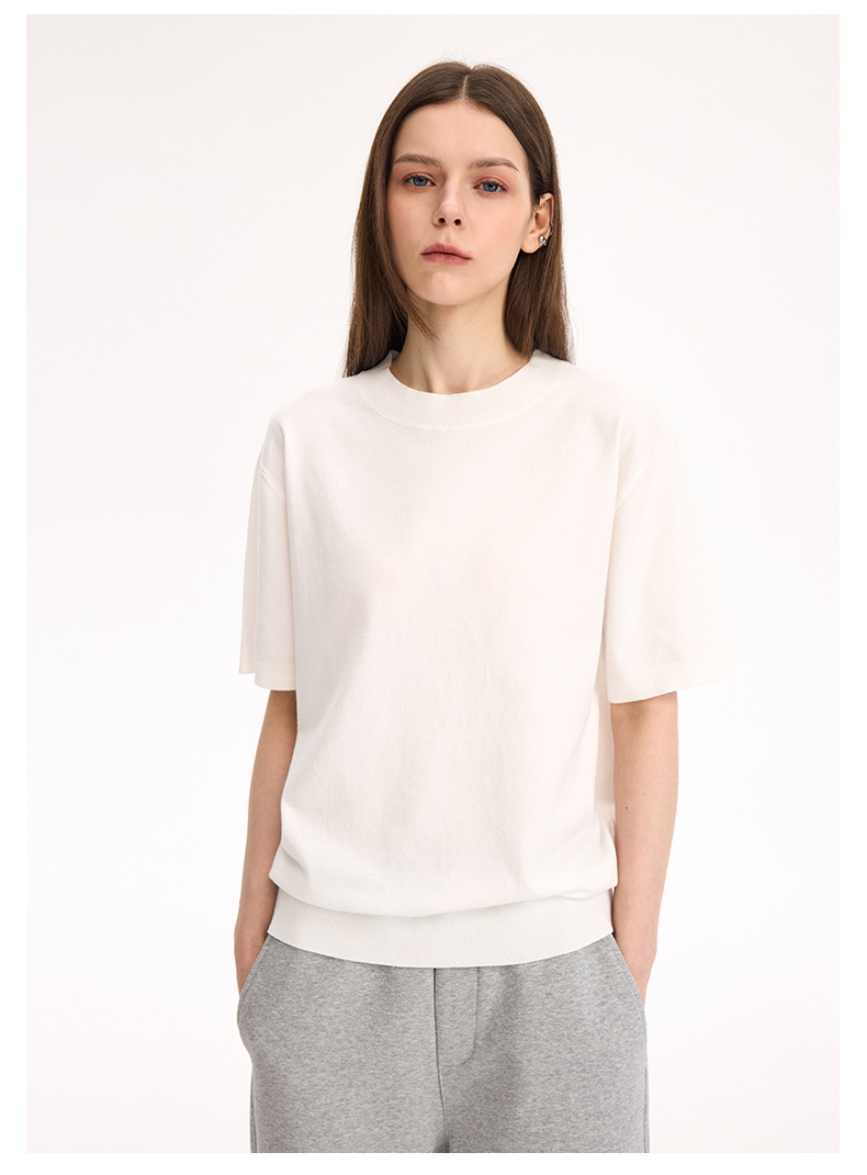 UNF Style 180g Breathable Loose Knit Tee