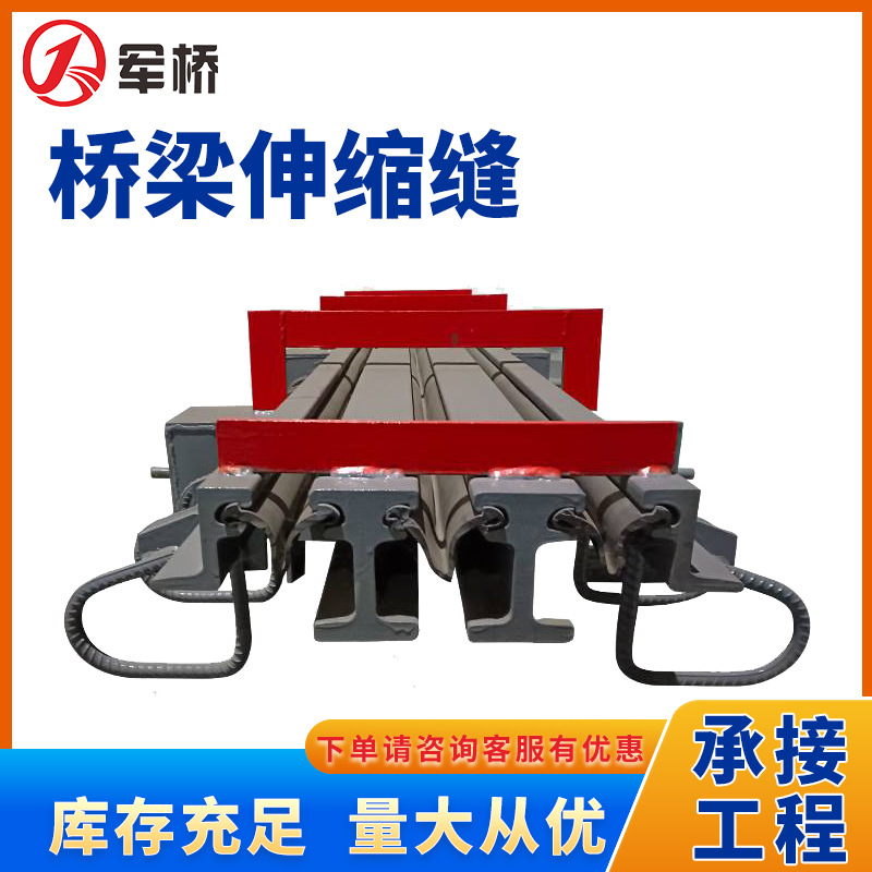 公路桥面收缩缝人行道旧桥更换伸缩缝缝d80模数式毛勒桥梁伸缩缝
