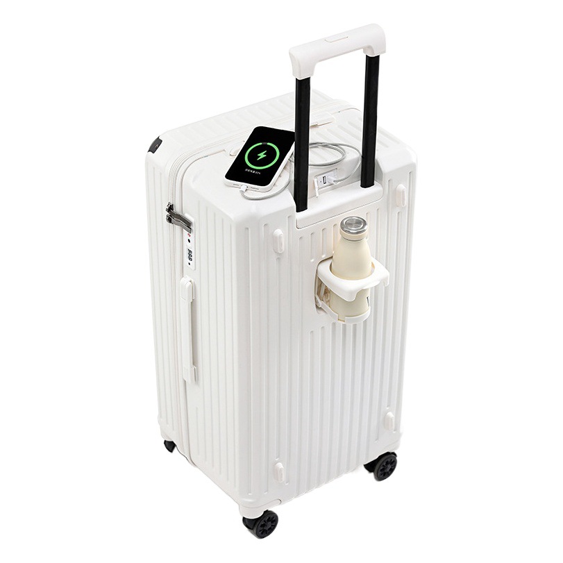 [Seleccionado cuidadosamente] Maleta de alto valor Maleta multifuncional de gran capacidad Maleta con ruedas de freno amortiguador Caja de contraseña