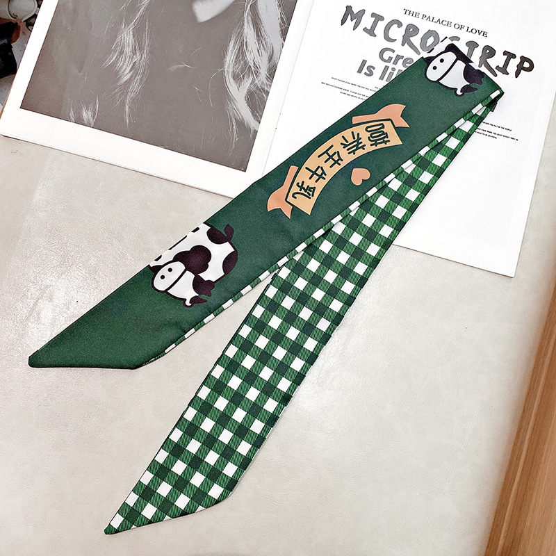 Nuevo estilo banda de pelo de las mujeres cinta corbata de pelo estilo coreano Cola de Caballo cinta pequeño arco fresco bufanda accesorios para el cabello cuerda de pelo mujeres