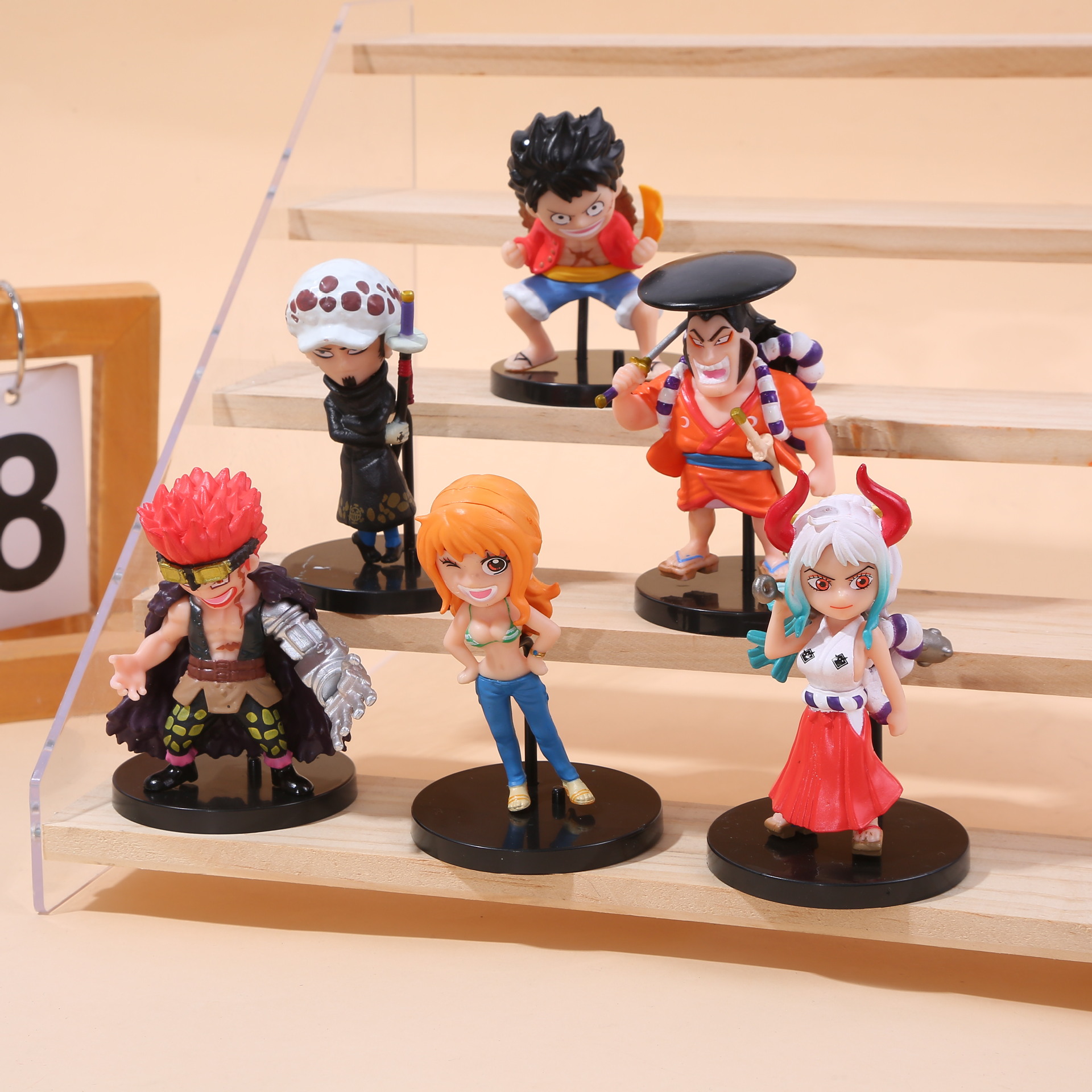 海贼玩潮玩手办游戏模型娃娃机海盗岛路飞娜美剧场版动漫周边摆件
