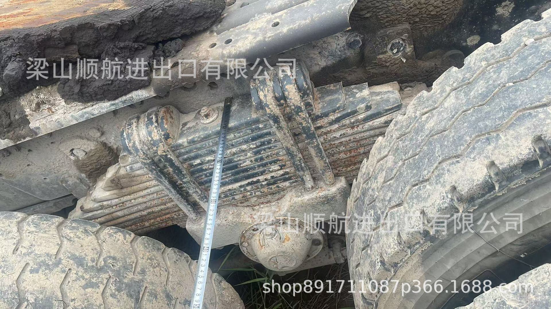 Used Truck Axle Trailer Parts Beiben Heavy Truck Axle Double Axle Integrated Rear Axle Used Truck Axle