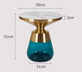 Blue, white, glass, small