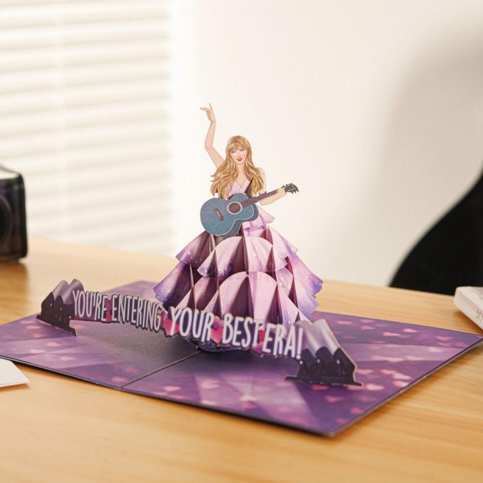 Taylor Swift Birthday Card Front