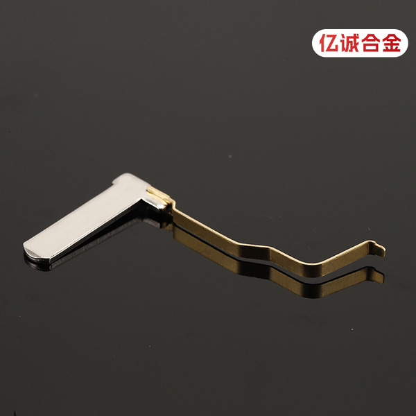 Hardware stamping parts beryllium copper riveted and welded silver…