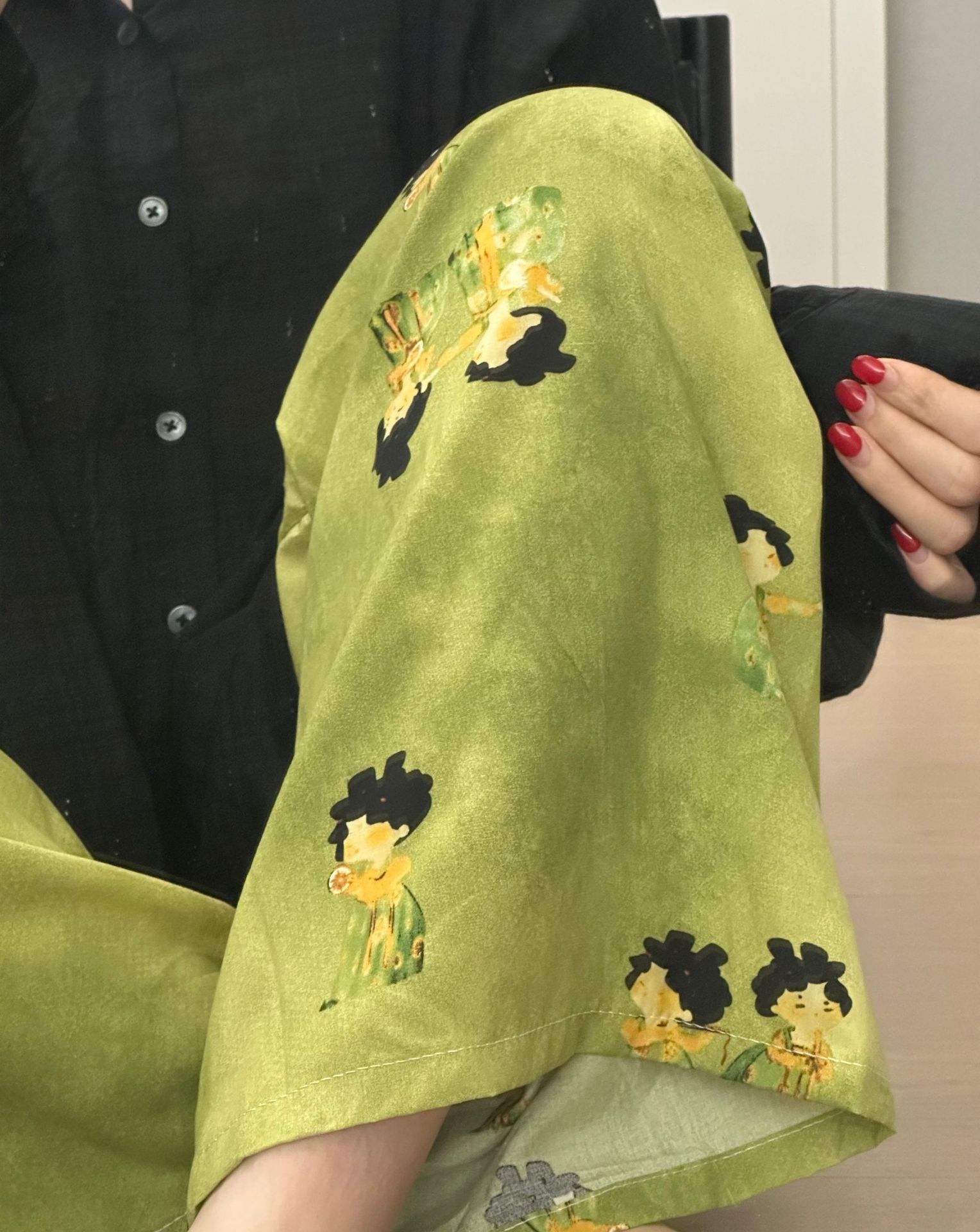 [5 días de preventa] [Pantalones de seda de algodón] Pantalones de pijama de seda de algodón para mujer