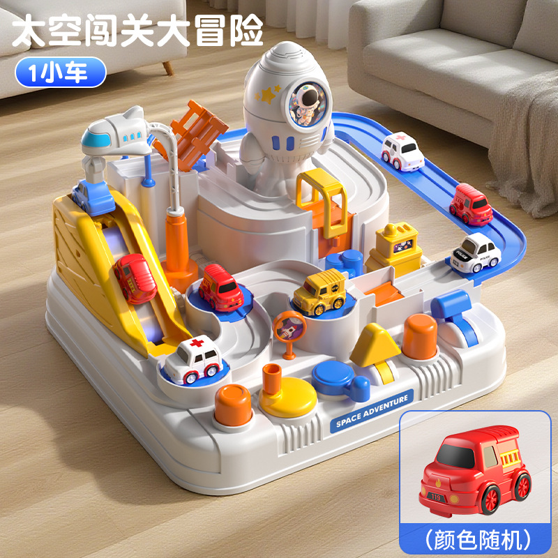 Space edition [extra large] adventure challenge + 1 vehicle (e-commerce box)