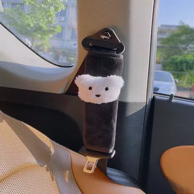 Seat belt shoulder pad: Cute Cartoon Soft Pair of