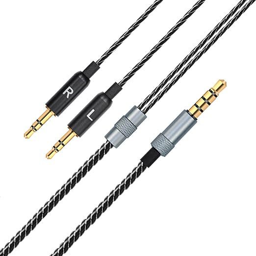 For Sol Republic Sol Republic No Wheat Cable Dual 2.5 Pin Headphone Audio Cable