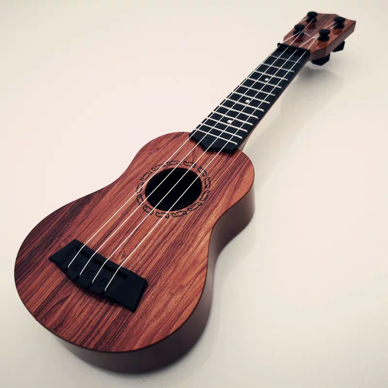 Niños ukulele espacio nacional moda pequeña guitarra puede jugar iluminación educación temprana juguete música principiante guitarra