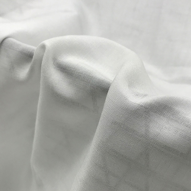 Al por mayor 60 * 60s 55gsm tejido transpirable teñido 100% viscose tela de rayon forro de camisa