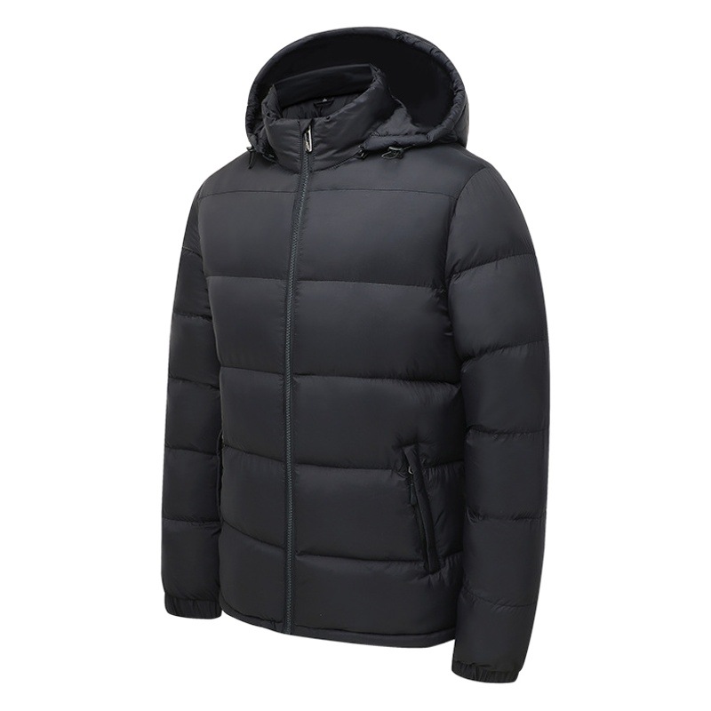 New Cross-Border Cotton Outwears for Men, Winter Warm Bread Outwears, Cotton Outwears, Men's Removable Hooded Tops and Jackets