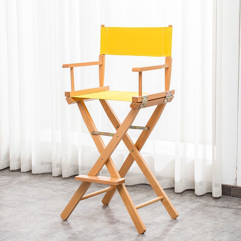 Silla de madera sólida silla de lona plegable silla de bar silla de ocio silla de maquillaje silla de oficina silla de pesca silla de accesorios al aire libre