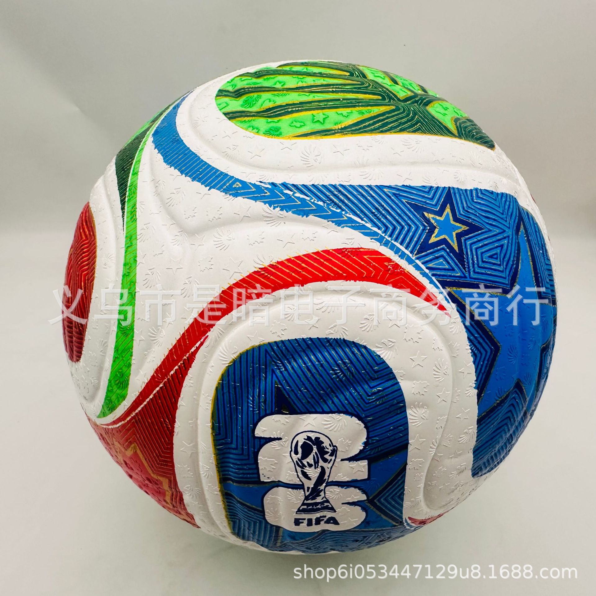 2026 Copa del Mundo de fútbol de Estados Unidos, Canadá, México, número 5, 4 piezas de piel PU de fútbol de diamante de 32 piezas de explosión transfronteriza