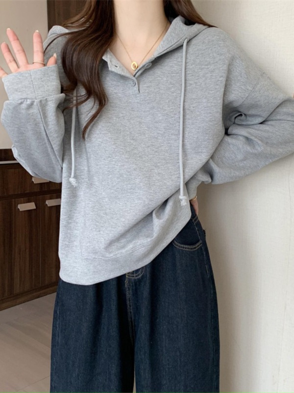 ins超火卫衣女秋薄款宽松韩版潮学生百搭长袖带帽衫上衣服外套|undefined