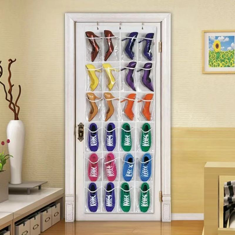 Solid Color, Shoe Pattern Casual Style Casual Solid Color Shoe Nonwoven Storage Bag