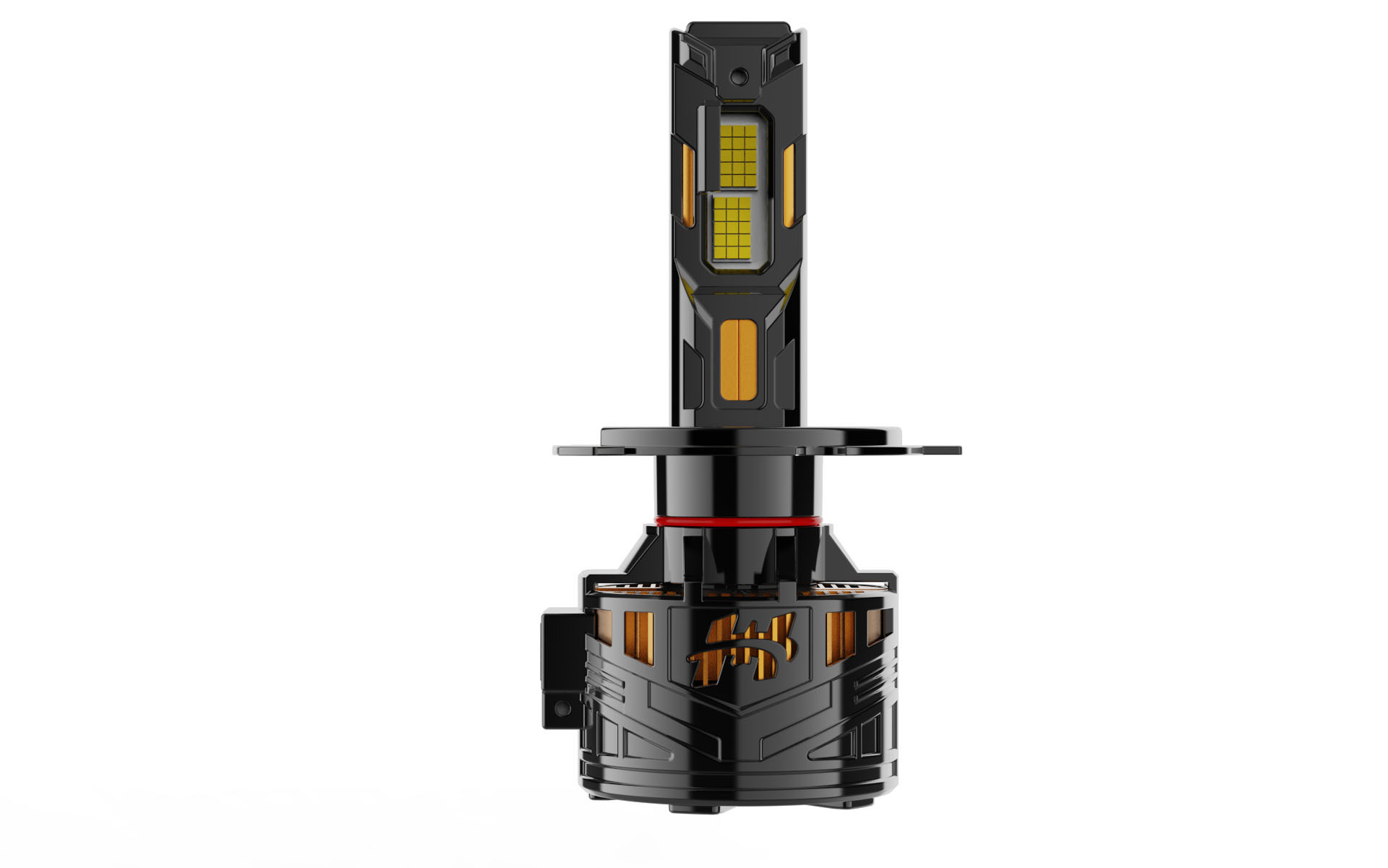 Explosiones transfronterizas de automóviles 240w seis lámparas de tubo de cobre H7 LED automóviles H4 en stock
