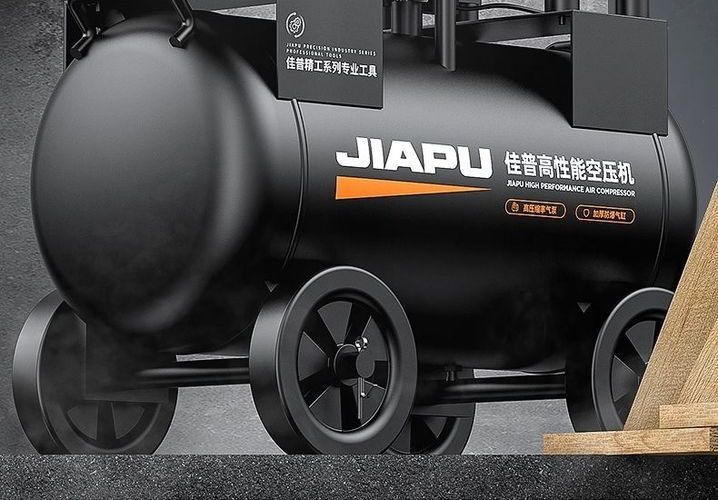 Small 220v air compressor, oil-free, silent, high-pressure air pump for woodworking and painting, wholesale