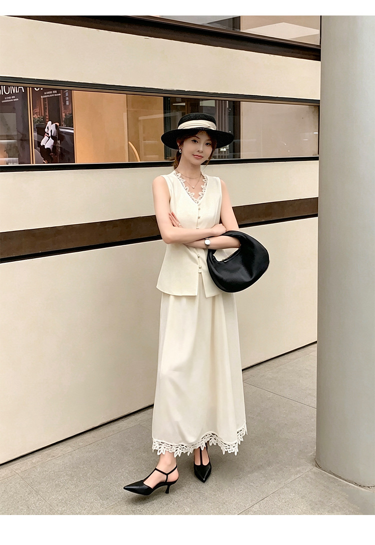Sandal cao gót nữ mũi nhọn quai chữ T hở gót, da cừu, gót 5 cm — màu nâu chi tiết 14