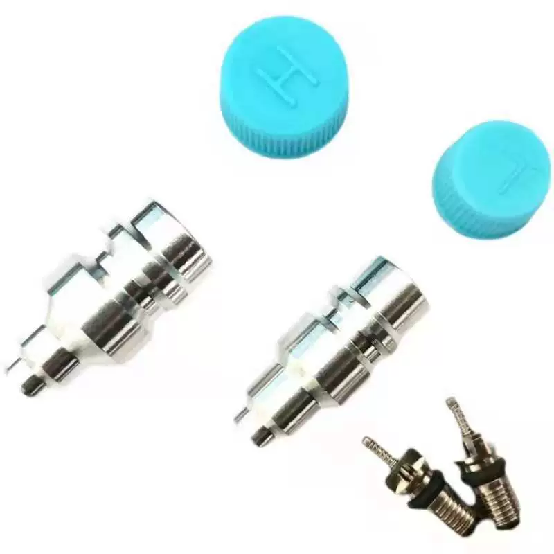 Автомобильный кондиционер соединение трубы сварочное воздушное сопло 134 охрана окружающей среды R12 газовое сопло Зарядный Клапан Охрана окружающей среды высокое давление низкое давление