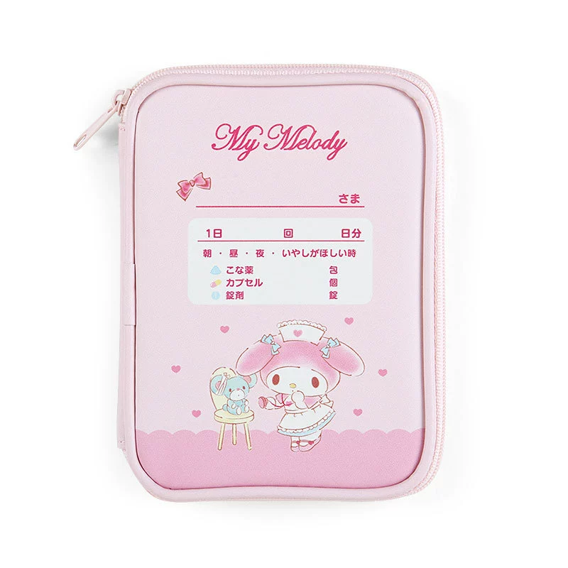 Первая медицинская сумка-органайзер (Hello Kitty), милая с застежкой-молнией медицинская сумка компактная с карманами