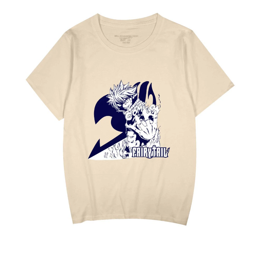 Мультяшный японский комикс новый товар Fairy Tail Fairy Tail Внешняя торговля периферийный экспорт кроссбордер короткий рукав футболка для мужчин и женщин